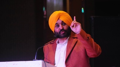 Mann said he was named (the CM face) not only by the party but also the people of Punjab. Mann said he was named (the CM face) not only by the party but also the people of Punjab.