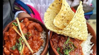 Rajma Chawal in kulhad is a new trend. (Photo: ijustheardfood/Instagram) Rajma Chawal in kulhad is a new trend. (Photo: ijustheardfood/Instagram)