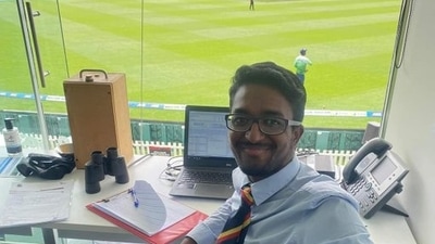 Arun Manickavasagam: Meet Chennai-born engineer who is New Zealand Cricket's first official scorer from India- EXCLUSIVE (BWCUCC/TWITTER) Arun Manickavasagam: Meet Chennai-born engineer who is New Zealand Cricket's first official scorer from India- EXCLUSIVE (BWCUCC/TWITTER)