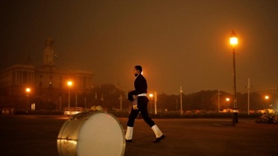 The Delhi Police have fortified areas in and around Rajpath with multi-layer security cover, installed facial recognition systems (FRS) and over 300 CCTVs. (Reuters)