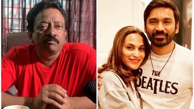 Ram Gopal Varma’s tweets on marriage and divorce came after Dhanush and Aishwaryaa Rajinikanth announced their separation. Ram Gopal Varma’s tweets on marriage and divorce came after Dhanush and Aishwaryaa Rajinikanth announced their separation.