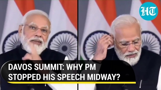 DAVOS SUMMIT: WHY PM STOPPED HIS SPEECH MIDWAY?