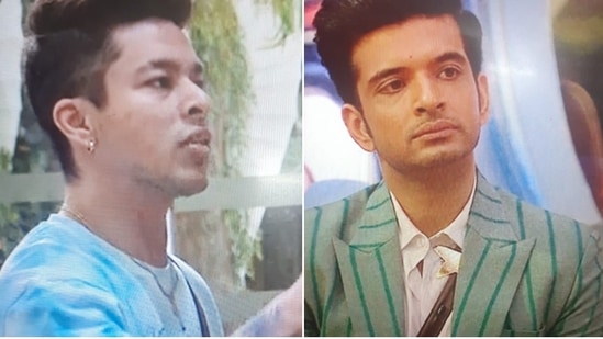 Karan Kundrra and Pratik Sehajpal got into a fight on Saturday's episode of Bigg Boss 15.