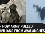 WATCH HOW ARMY PULLED OUT CIVILIANS FROM AVALANCHES WATCH HOW ARMY PULLED OUT CIVILIANS FROM AVALANCHES