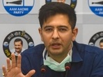 AAP leader Raghav Chadha.(HT file photo) AAP leader Raghav Chadha.(HT file photo)