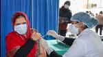 A healthworker administers a dose of Covid-19 vaccine to a beneficiary at a vaccination centre, in Gurugram. (PTI photo) A healthworker administers a dose of Covid-19 vaccine to a beneficiary at a vaccination centre, in Gurugram. (PTI photo)