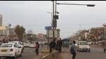 In the absence of a bitumen road, many commuters opt to travel through the heavily congested Southern Peripheral Road to head towards Sohna Road. (HT archive) In the absence of a bitumen road, many commuters opt to travel through the heavily congested Southern Peripheral Road to head towards Sohna Road. (HT archive)