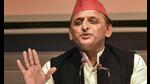 Samajwadi Party president Akhilesh Yadav addresses a press conference at party office in Lucknow on Wednesday. (PTI Photo) Samajwadi Party president Akhilesh Yadav addresses a press conference at party office in Lucknow on Wednesday. (PTI Photo)