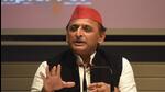 SP chief Akhilesh Yadav during a press conference at party office in Lucknow on Wednesday. Addressing reporters, he hinted that he may contest the upcoming UP elections. (HT photo/Deepak Gupta) SP chief Akhilesh Yadav during a press conference at party office in Lucknow on Wednesday. Addressing reporters, he hinted that he may contest the upcoming UP elections. (HT photo/Deepak Gupta)