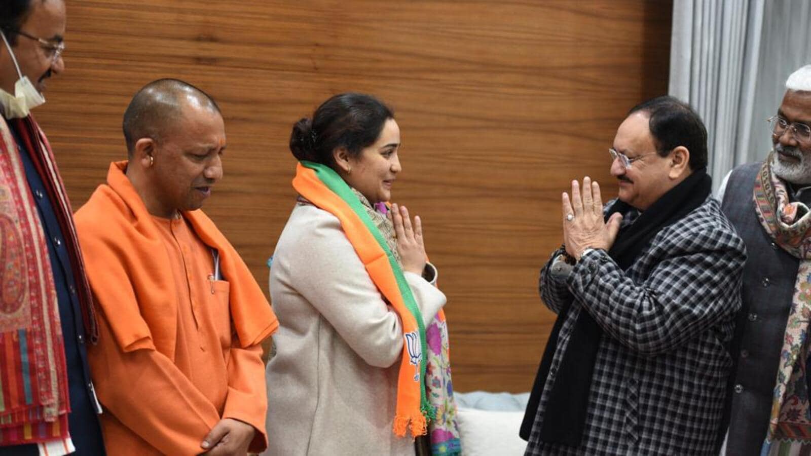 Mulayam Singh Yadav’s daughter-in-law joins BJP