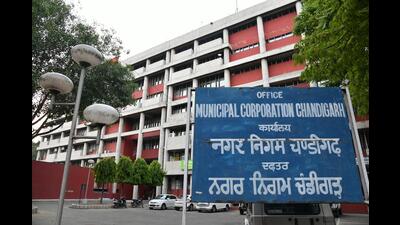 Two candidates each have filed their nominations from BJP and AAP and one from Congress for election to the F&CC of the Chandigarh MC. (HT File)