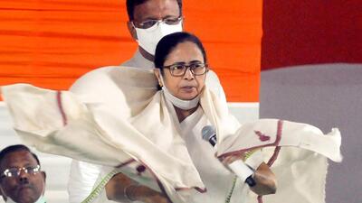 The action against the TMC trade union leader in Haldia comes months before West Bengal chief minister and Trinamool Congress supremo Mamata Banerjee hosts a Bengal Global Business Summit to attract investment in West Bengal (PTI)
