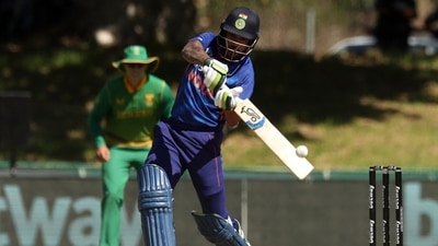 Cricket - First One Day International - South Africa v India - Boland Park, Paarl, South Africa - January 19, 2022  India's Shikhar Dhawan in action REUTERS/Sumaya Hisham (REUTERS)