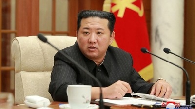 North Korea’s official Korean Central News Agency said leader Kim Jong Un presided over a Politburo meeting of the ruling Workers’ Party where officials set policy goals for “immediately bolstering” the North’s military capabilities to counter the Americans’ “hostile moves.” (via REUTERS)