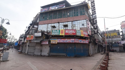 Delhi has been observing weekend lockdown for the past two weeks. (PTI) Delhi has been observing weekend lockdown for the past two weeks. (PTI)
