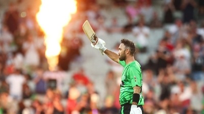 Glenn Maxwell in action. (Twitter/Melbourne Stars) Glenn Maxwell in action. (Twitter/Melbourne Stars)