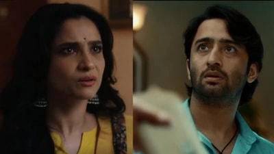 Ankita Lokhande and Shaheer Sheikh in stills from Pavitra Rishta 2 trailer. Ankita Lokhande and Shaheer Sheikh in stills from Pavitra Rishta 2 trailer. 