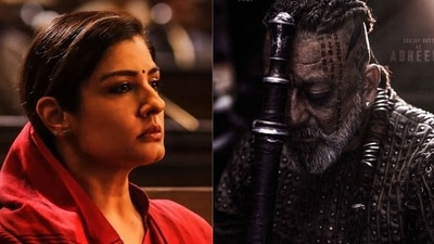 Sanjay Dutt and Raveena Tandon will now be seen in KGF Chapter 2. Sanjay Dutt and Raveena Tandon will now be seen in KGF Chapter 2.