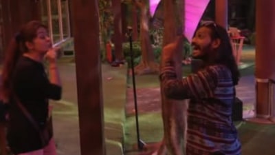 Devoleena Bhattacharjee and Abhijit Bichukale will be seen fighting in the upcoming episode of Bigg Boss 15. (Instagram)
