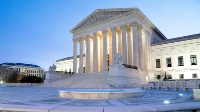 The US Supreme Court on January 18, 2022 weighed the fate of a painting by Camille Pissarro looted by the Nazis in 1939 and currently on display at a gallery in Spain. (AFP) The US Supreme Court on January 18, 2022 weighed the fate of a painting by Camille Pissarro looted by the Nazis in 1939 and currently on display at a gallery in Spain. (AFP)