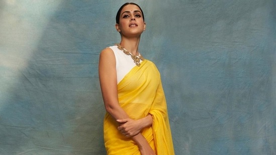549px x 309px - Genelia D'Souza's sizzling sheer yellow saree reminds of Sridevi from  Chandni | Fashion Trends - Hindustan Times