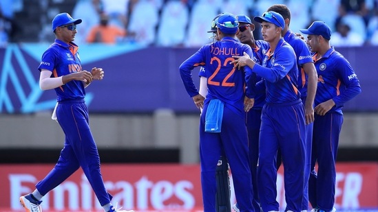 Indian players in action during U19 World Cup. (Twitter/BCCI)