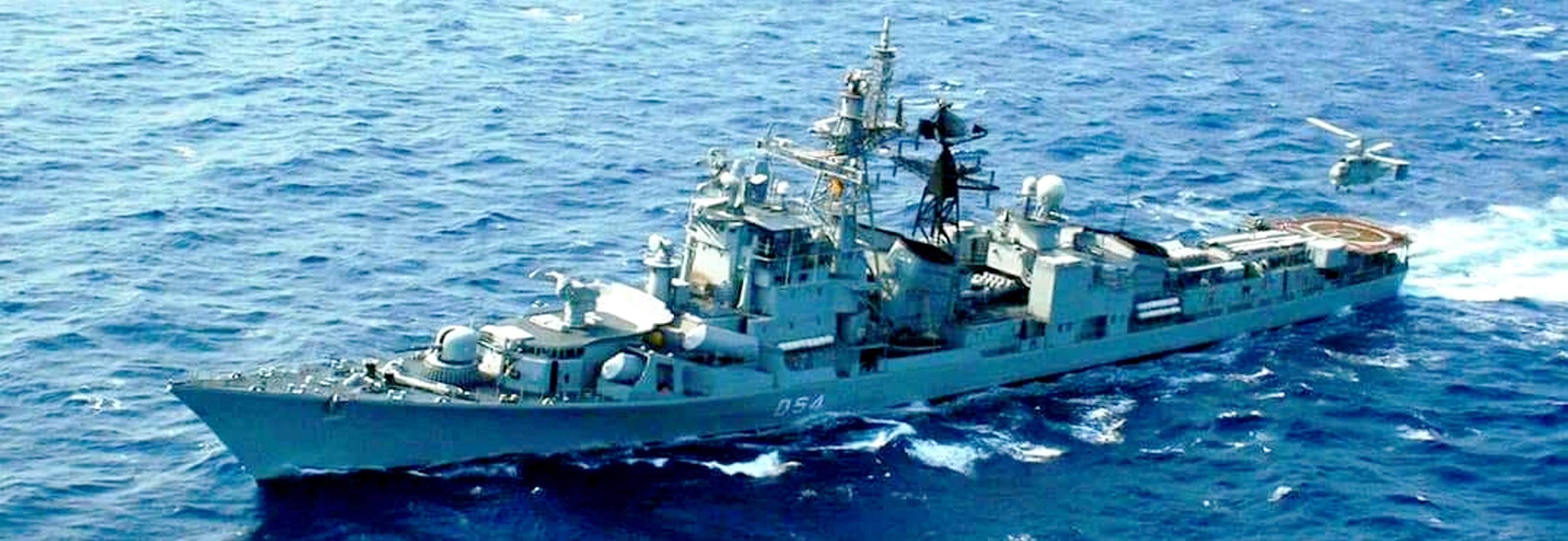 INS Ranvir, a destroyer ship that was commissioned in the navy back in 1986, was presently on cross coast operational deployment from the Eastern Naval Command. (PTI file photo)