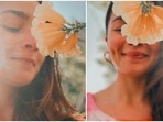 Alia Bhatt recently shared some aesthetic selfies of herself which she clicked outdoors in her garden.(Instagram/@aliaabhatt)