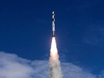India successfully test-fired a new version of the supersonic cruise missile BrahMos off the Odisha coast on Thursday, Defence Research and Development Organisation (DRDO) sources said. (HT File Photo)