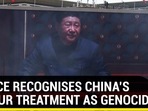 FRANCE RECOGNISES CHINA'S UYGHUR TREATMENT AS GENOCIDE FRANCE RECOGNISES CHINA'S UYGHUR TREATMENT AS GENOCIDE