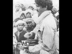 The image of the entrepreneur was posted on Twitter.(Twitter/@anandmahindra) The image of the entrepreneur was posted on Twitter.(Twitter/@anandmahindra)
