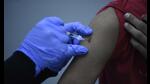 A health worker administers a dose of Covid-19 vaccine at the Civil Hospital in Sector 10, Gurugram, on Thursday. (Parveen Kumar/HT) A health worker administers a dose of Covid-19 vaccine at the Civil Hospital in Sector 10, Gurugram, on Thursday. (Parveen Kumar/HT)