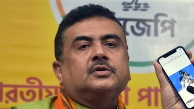 Leader of Opposition in West Bengal assembly Suvendu Adhikari is entitled to the same privileges as that of a cabinet minister, the Calcutta high court said (ANI) Leader of Opposition in West Bengal assembly Suvendu Adhikari is entitled to the same privileges as that of a cabinet minister, the Calcutta high court said (ANI)