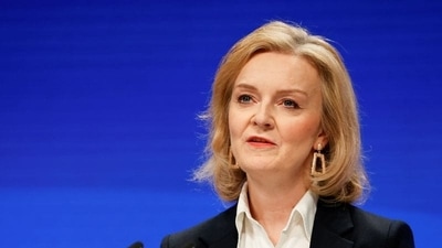 Truss warned Putin to "desist and step back from Ukraine before he makes a massive strategic mistake." (Reuters Photo)