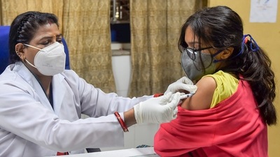 Dr N K Arora, Chairman of India's COVID-19 Working Group of the National Technical Advisory Group on Immunisation (NTAGI) informed that vaccination for children aged between 12-14 will start in March. (PTI) Dr N K Arora, Chairman of India's COVID-19 Working Group of the National Technical Advisory Group on Immunisation (NTAGI) informed that vaccination for children aged between 12-14 will start in March. (PTI)