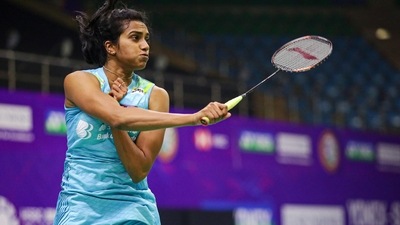 File photo of PV Sindhu. (PTI)