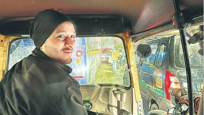 Armed with the experience of one month into the new profession, Mr Faiz is looking forward to his years as a driver “because auto rarely goes out of business, public always have to travel from one point to another”. (Mayank Austen Soofi)