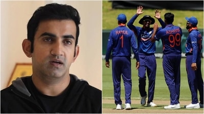 Gautam Gambhir (L) pointed out a major flaw in captaincy during 1st ODI. (Getty/AP)