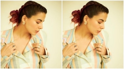 " Maybe I am the rainbow in my life," wrote Kirti in the caption. (Instagram/@iamkirtikulhari)