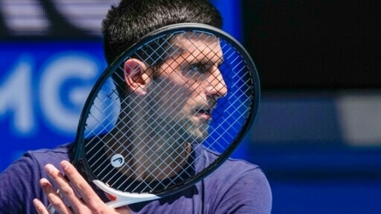Defending champion Serbia's Novak Djokovic.(AP) Defending champion Serbia's Novak Djokovic.(AP)