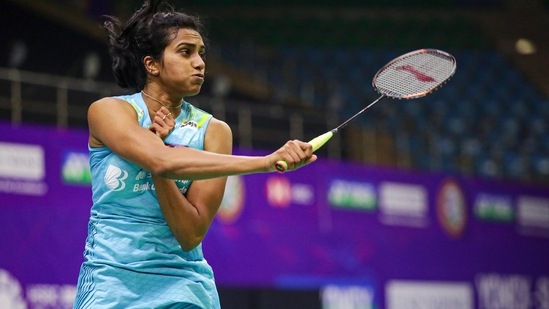 File photo of PV Sindhu.(PTI)