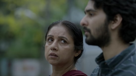Bhoothakaalam movie review: Shane Nigam and Revahthy in a still from the movie.