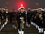 Soldiers participate in a rehearsal for the upcoming Republic Day Parade (Image used only for representation)