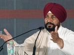 Punjab chief minister Charanjit Singh Channi said he has requested the Congress party to give him permission to lodge a defamation case against AAP supremo and Delhi CM Arvind Kejriwal. (HT Photo) Punjab chief minister Charanjit Singh Channi said he has requested the Congress party to give him permission to lodge a defamation case against AAP supremo and Delhi CM Arvind Kejriwal. (HT Photo)