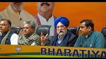 Union minister Hardeep Singh Puri with Punjab BJP in-charge Dushyant Gautam released the party’s first list of candidates for the upcoming assembly elections, in New Delhi on Friday. (ANI) Union minister Hardeep Singh Puri with Punjab BJP in-charge Dushyant Gautam released the party’s first list of candidates for the upcoming assembly elections, in New Delhi on Friday. (ANI)