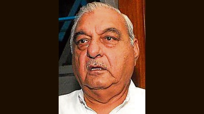 Former Haryana chief minister and leader of Opposition Bhupinder Singh Hooda (HT File)