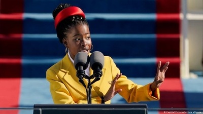 Amanda Gorman: The poet who outshone a president (Captital Pictures/picture alliance ) Amanda Gorman: The poet who outshone a president (Captital Pictures/picture alliance )