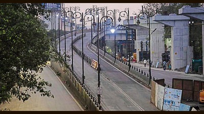 After being selected as one of the winners of the ‘Streets for People Challenge’ for their pilot projects to make roads more pedestrian-friendly, Pune Municipal Corporation decided to develop 100 km pedestrian-friendly roads (HT PHOTO)