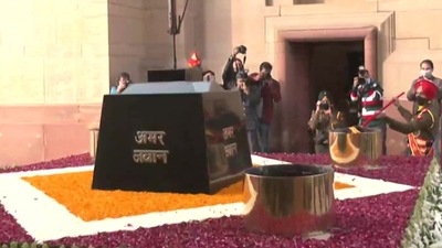 Meanwhile, retired Army officers welcomed and hailed the decision by the Centre. (Screenshot from footage) Meanwhile, retired Army officers welcomed and hailed the decision by the Centre. (Screenshot from footage)