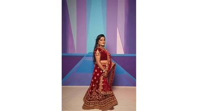 Shobha, however, merely used the project as an opportunity to glam up. Her fantasy, one of the dozens of models peppered across pop culture. (Photo courtesy Jaisingh Nageswaran) Shobha, however, merely used the project as an opportunity to glam up. Her fantasy, one of the dozens of models peppered across pop culture. (Photo courtesy Jaisingh Nageswaran)